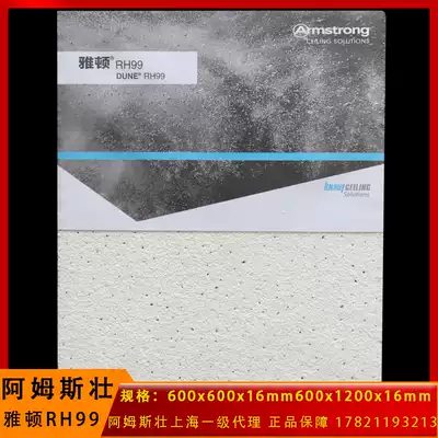 Armstrong Arden RH99 mineral wool board office suspended ceiling 600x600 Sound-absorbing ceiling W3651BW3649