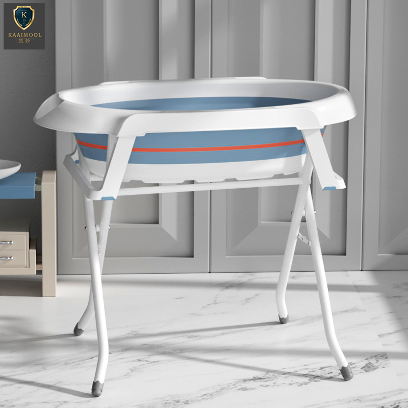 Baby Bath Tub Baby Tub Bracket can sit Lying Newborn Bathtub Multifunction Passable and Bathing Care Desk