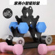 Dumbbell Rack for Home Fitness Exercises, Portable, Women's Steel Plate Multifunctional Storage Rack for Placing Three Pairs of Dumbbells