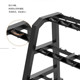 Gym Home Use Rack Multi-Specification Dumbbell Rack Three-Layer Dumbbell Rack Commercial Storage Dumbbell Rack Tray Complete Set