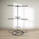 Yoga Ball Rack, Multi-Layer Yoga Studio Storage Rack, Gym Storage Equipment for Storing Wave Speed Balls, Half Balls, and Medicine Balls