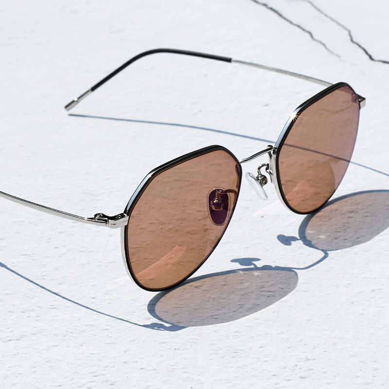 Color-changing glasses automatic photosensitive anti-blue light radiation myopia glasses men's eyes myopia women's tide net red sunglasses