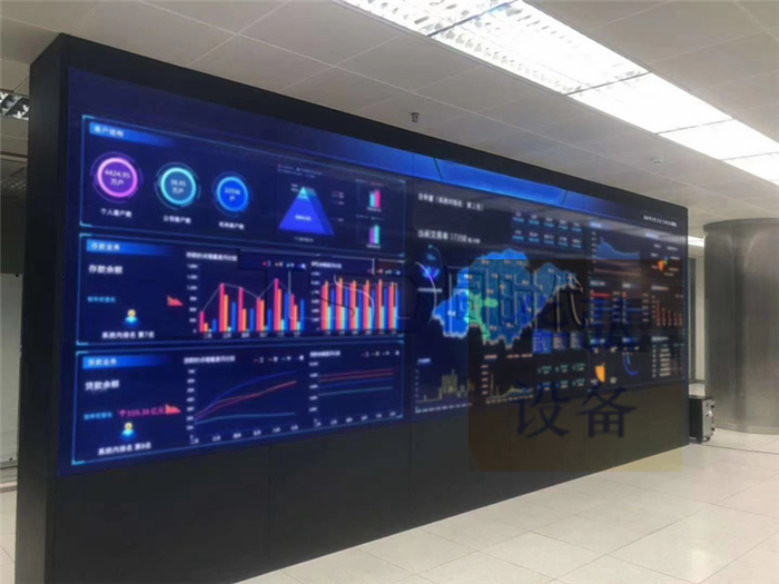 Landlanding monitoring TV wall cabinet 42 inch LCD display stitching large screen wall wall to customize