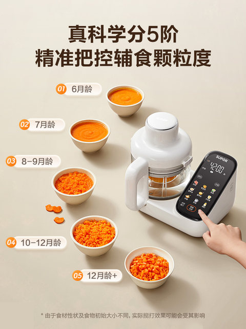Supor Baby Food Processor, Multi-Functional Blender and Grinder for Making Rice Cereal and Steaming