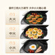 Supor Electric Griddle for Home Use, Double-Sided Heating, Detachable and Washable, 2024 New Model, Enlarged and Deepened Electric Frying Pan, Official Genuine Product