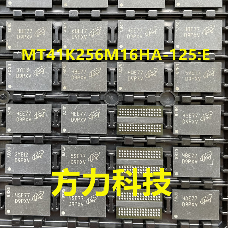 MT41K256M16HA-125 :E Micron DDR3 cache chip 256 * 16 = 512M FBGA96