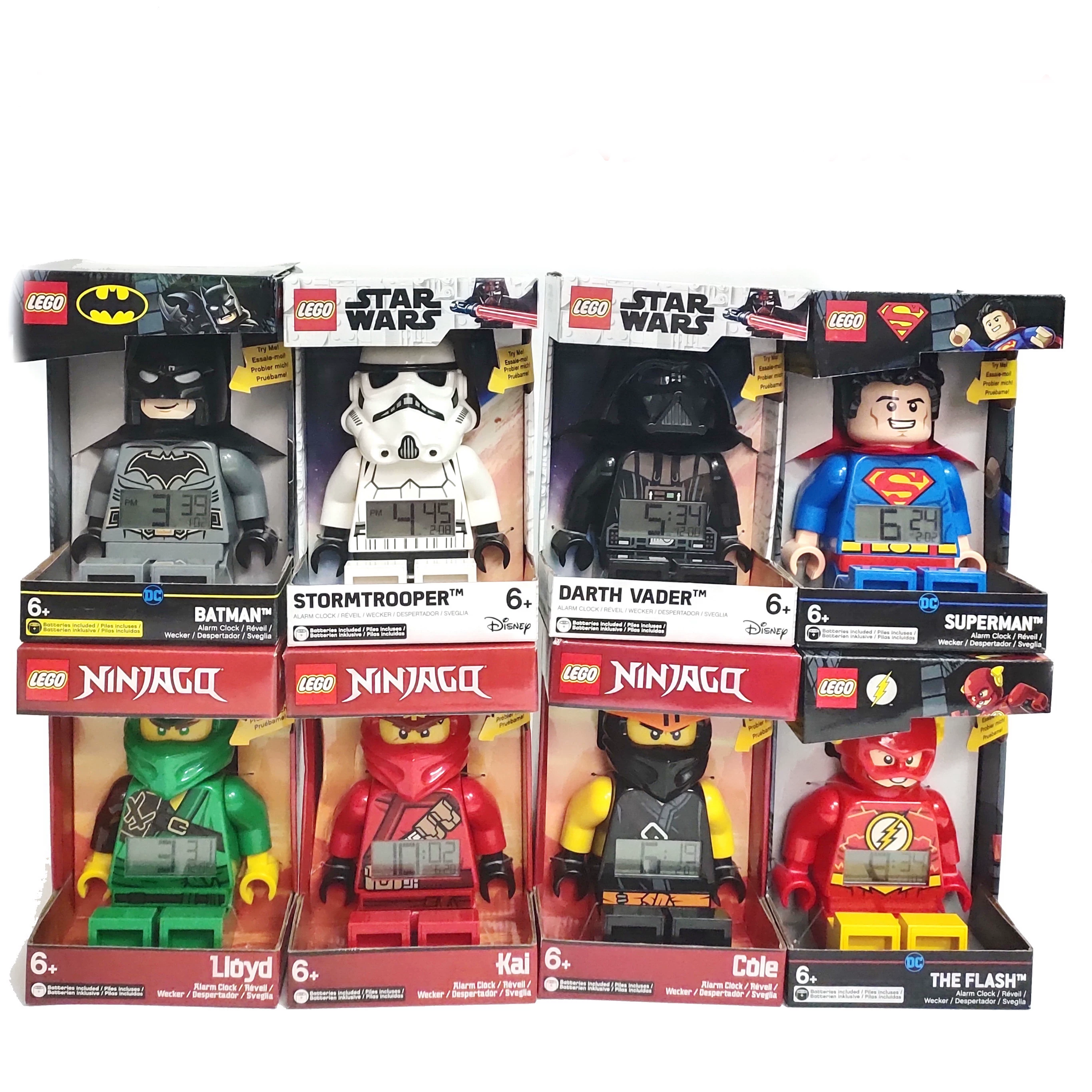 Конструктор Lego, часы, игрушка, кукла, Бэтмен, Супермен, Человек-паук