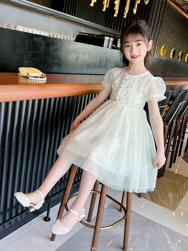 Летняя одежда, летнее платье, юбка, наряд маленькой принцессы, в западном стиле, коллекция 2022, в корейском стиле