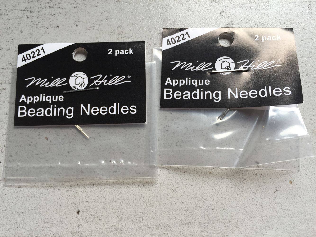 MH beaded needles imported in original package of two pieces of short style