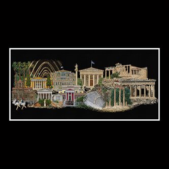 (Spot) TG 545 Athens Fabric II Color Optional Cross embroidered original kit