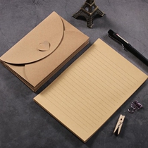 Letter paper envelope set advanced sense ins girl hipster high-end exquisite combination handwritten love letter paper