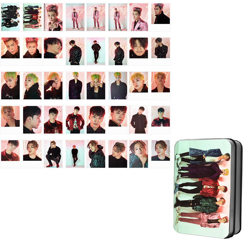 KPOP Bigbang GD T.O.P G-DRAGON TAEYANG DAESUNG 40pcs Polaroid LOMO