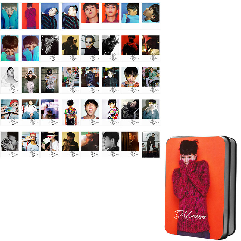 KPOP Bigbang GD T.O.P G-DRAGON TAEYANG DAESUNG 40pcs Polaroid LOMO