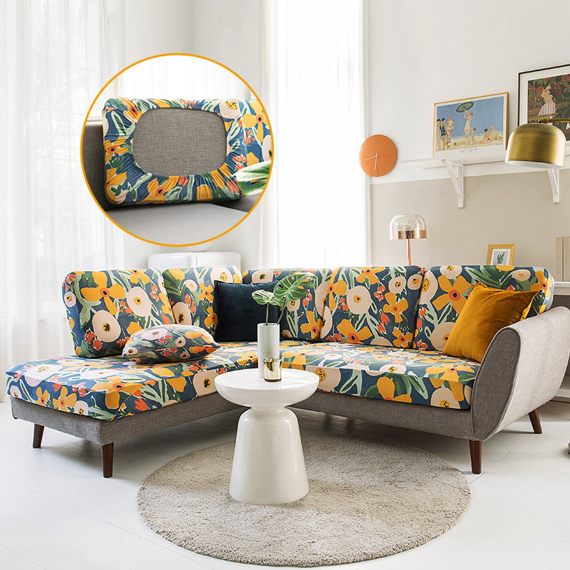 2021 new sofa cover hood full package universal elastic universal sofa cover anti-wear and abrasion resistant Four Seasons sand release