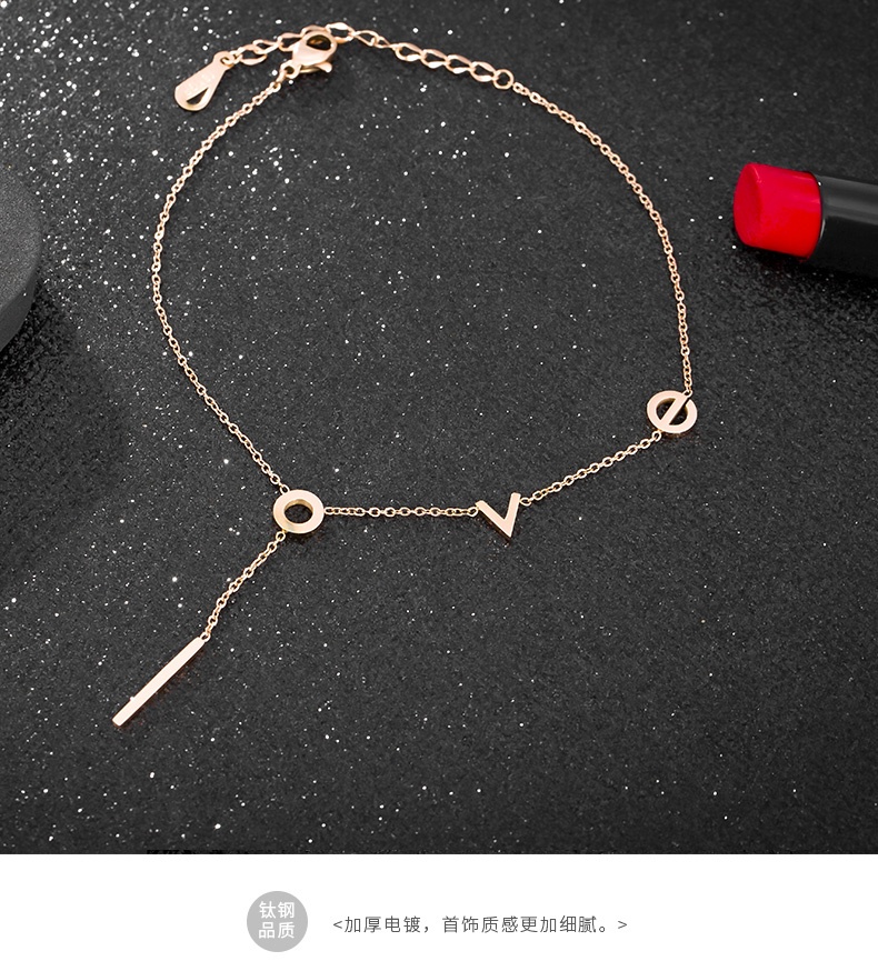 Bracelet de cheville Femme        en Acier au titane - Ref 3101590 Image 12