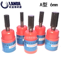 Golden Eagle Carbide Rotary File Metal Tungsten Steel Grinding Head Cylindrical 6mmAX A1020M06 Woodwork Knife