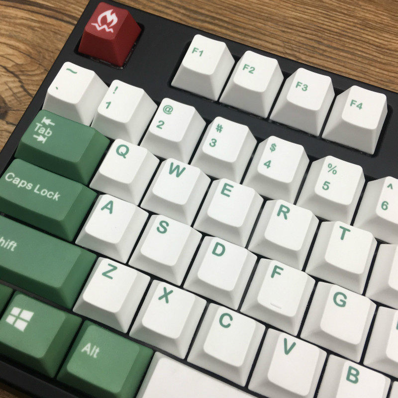 FILCO Oem Cherry Mechanical Keyboard Keycap Five Faces Hot Sublimation PBT Personality Original Plant DIY Personality Camping