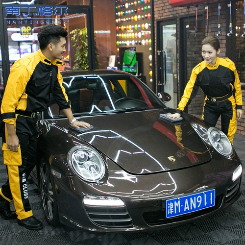 Весна и летняя рабочая одежда набор рабочей одежды мужская автомобильная ремонтная мастерская.