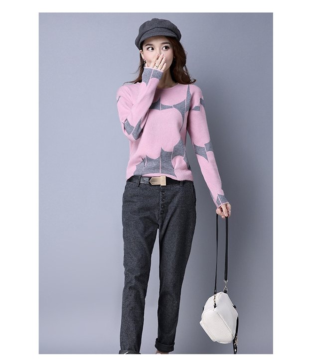 Mùa thu đông 2018 thương hiệu mới của phụ nữ áo len cashmere kích thước lớn áo len dệt kim ngắn áo cánh mỏng áo khoác cardigan nữ mỏng