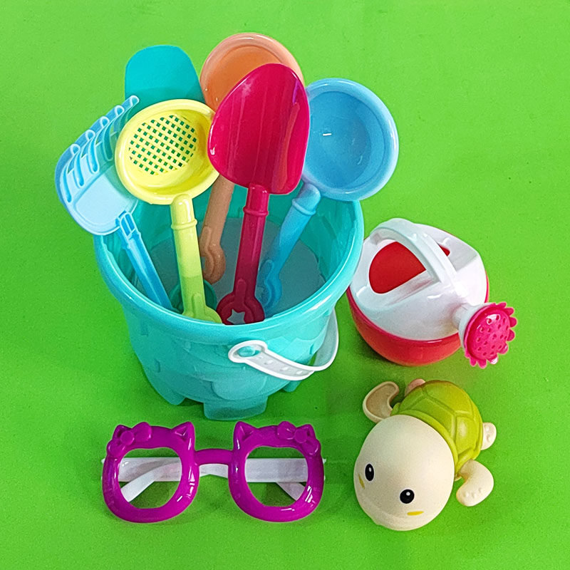 Children's Beach PlayCastle Bucket Sand Bucket Spoon Spoon Toilet Bucket Baby Kit Toy
