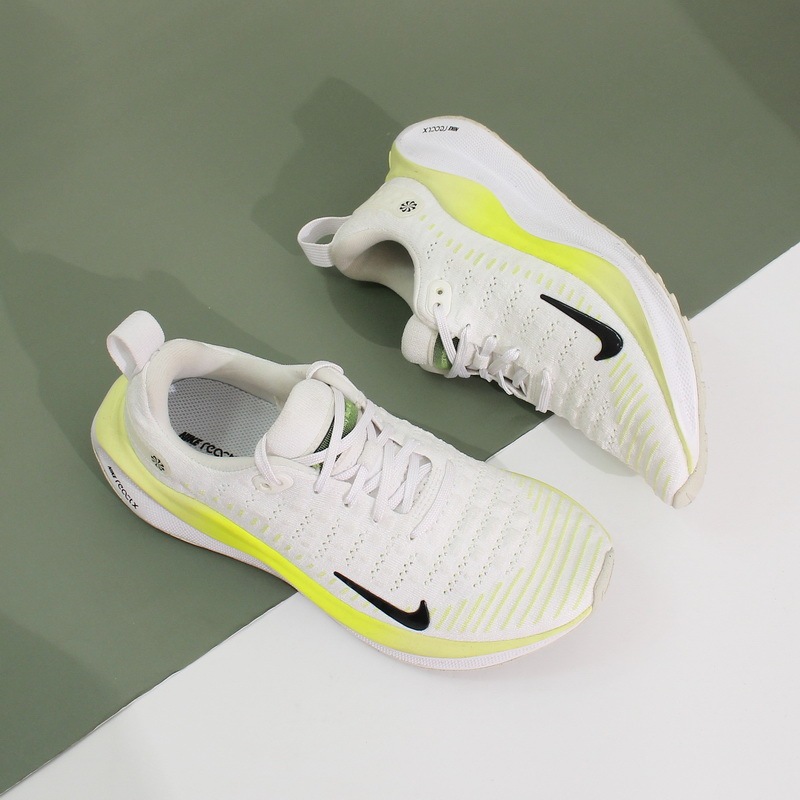 Nike Women's Shoes Reactx Infinity Run 4 Shock-Absorbing Breathable Running Shoes Sports Shoes Dr2670