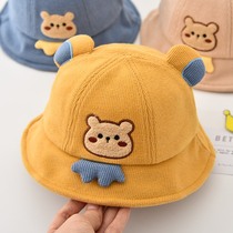Japanese gp baby hat spring and autumn baby fisherman hat boy and girl child shade sun protection cap cute supermei pot cap