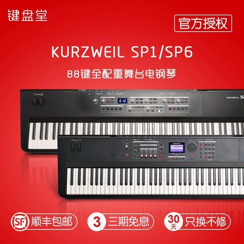 Kuzwell Kurzweil Lighting Stage Электрическая сталь SP1 SP1 88 Ключевая стадия производительность электрическое пианино