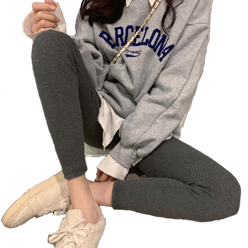 Internet celebrity leggings for women wearing autumn and winter plus velvet feet