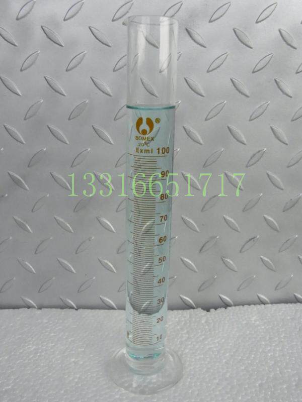 100ml误差1ml   玻璃刻度量筒  带刻度量筒