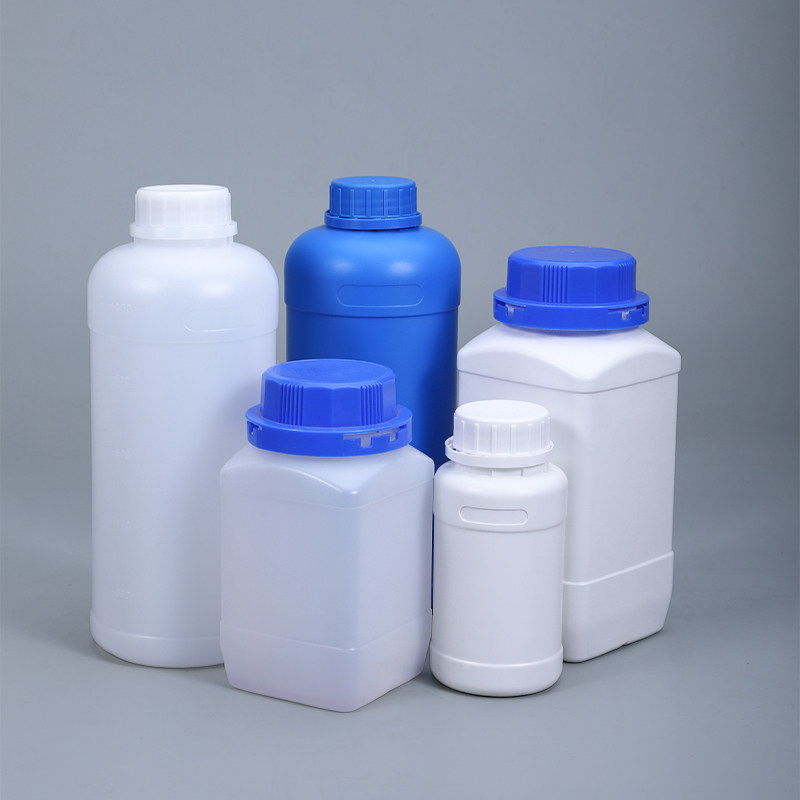 加厚塑料瓶广口化工化学品专用密封保鲜容器食品液体瓶100/200ml