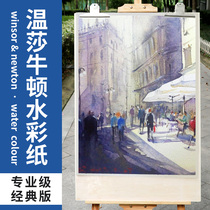 Windsor Newton Professional Classic Edition Watercolor Paper Semi-Folio Cotton A5 Wood Pulp 300g640g Watercolor Paper Watercolor Pigment Fine Coarse Medium Coarse Grain Classic Edition Gouache Painting Paper Fine Art Student