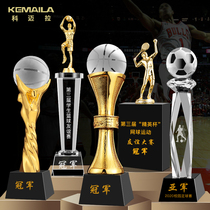 Sports Games Trophy Customized Football Basketball Table Tennis Tennis Badminton Billiards Golf Volleyball