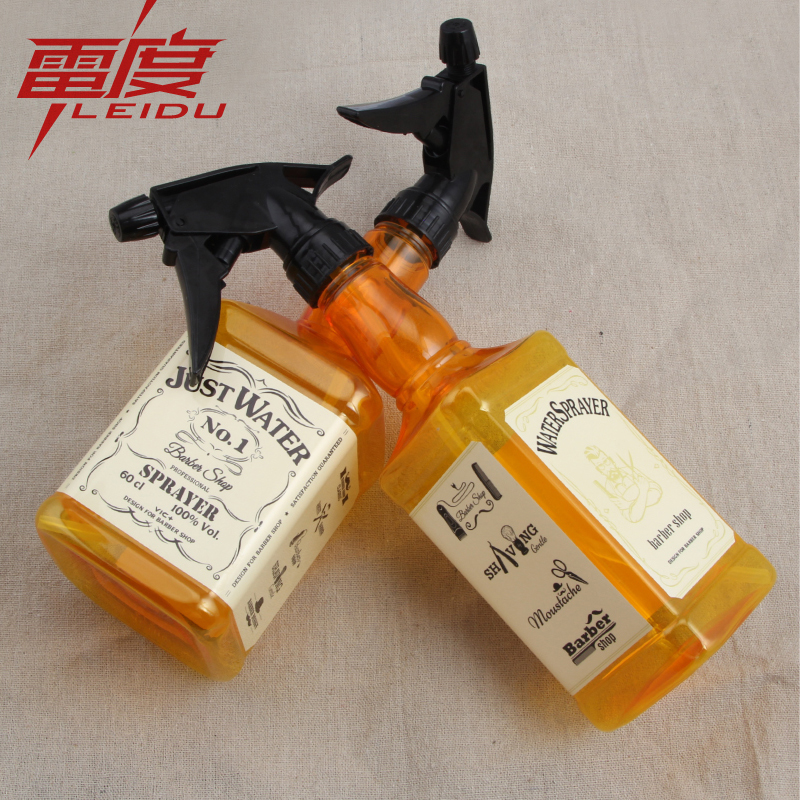 Watering can hairdressing special hair stylist spray bottle retro oiler bottle hair humidification watering can hand sprayer