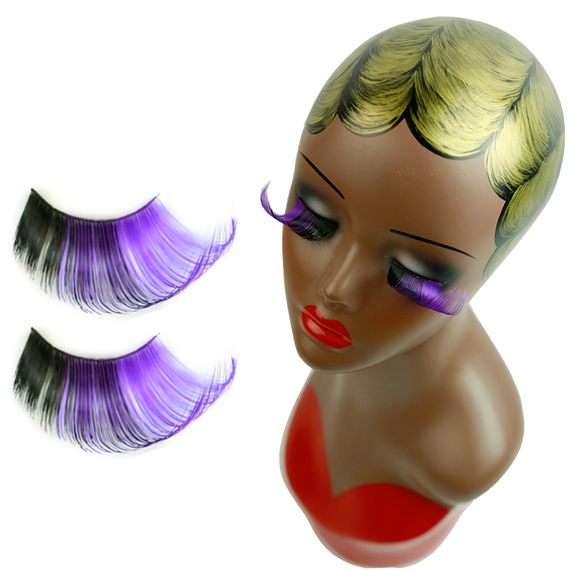 Latin modern stage super long exaggerated false eyelashes Imported eyelash silk thread can be used repeatedly thick long eyelashes