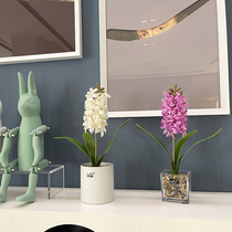 Simulation Flower Wind Shin Hand Feel Fake Flowers Home Decorations Table Swing table Table Tea Table small freshener to put floral art