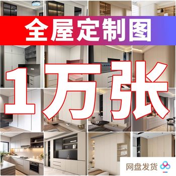 Whole house custom gallery wardrobe shoe cabinet wine cabinet cabinet