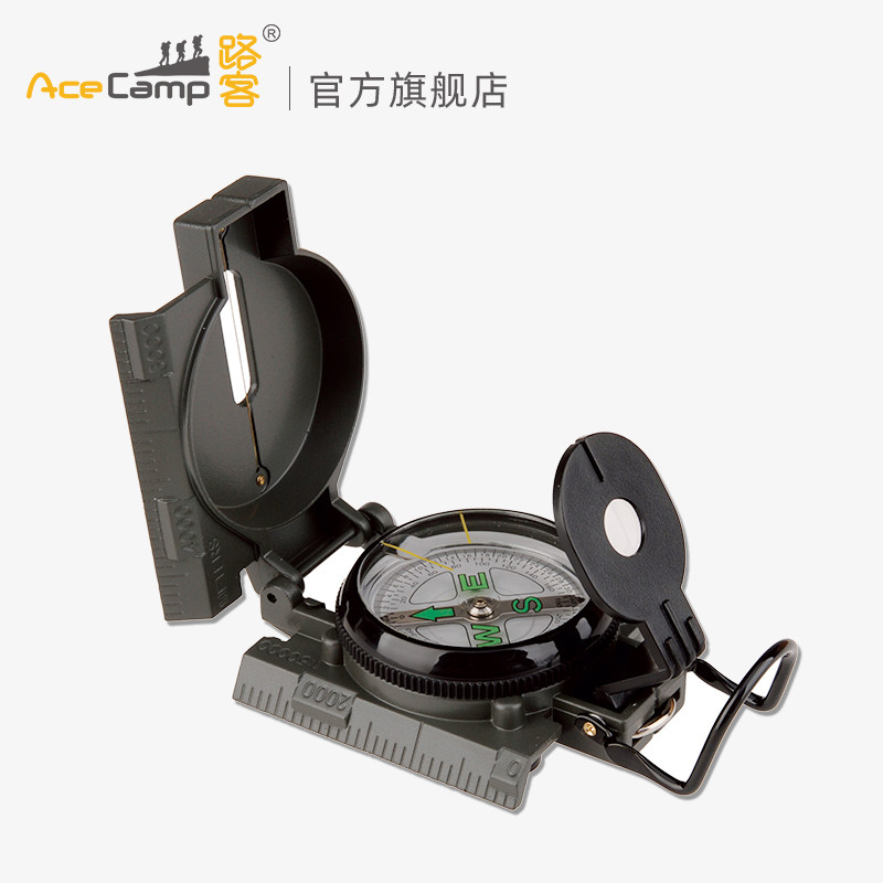 Acecamp American compass high precision US military outdoor sports professional multi-functional luminous waterproofing