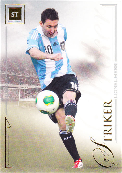 Fortela Futera 2014 star card 081 ultra-thick Puka Lionel Messi