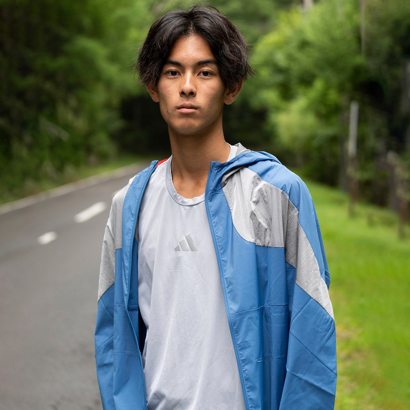 Adidas Men's Sports Training Lightweight Breathable Hakone Limited Edition Hooded Running Jacket Kb1492