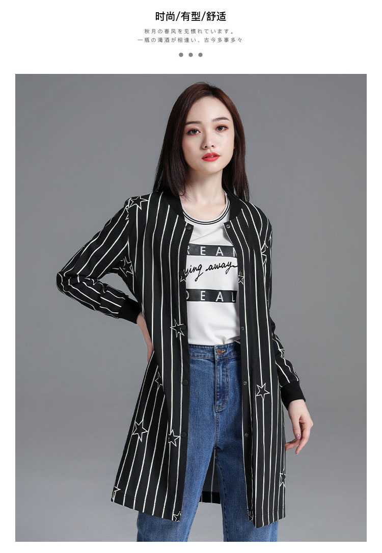 Yiyang Womens 2019 Áo khoác dài mùa thu Áo khoác nữ 1868 - Trench Coat áo măng tô nữ dáng dài