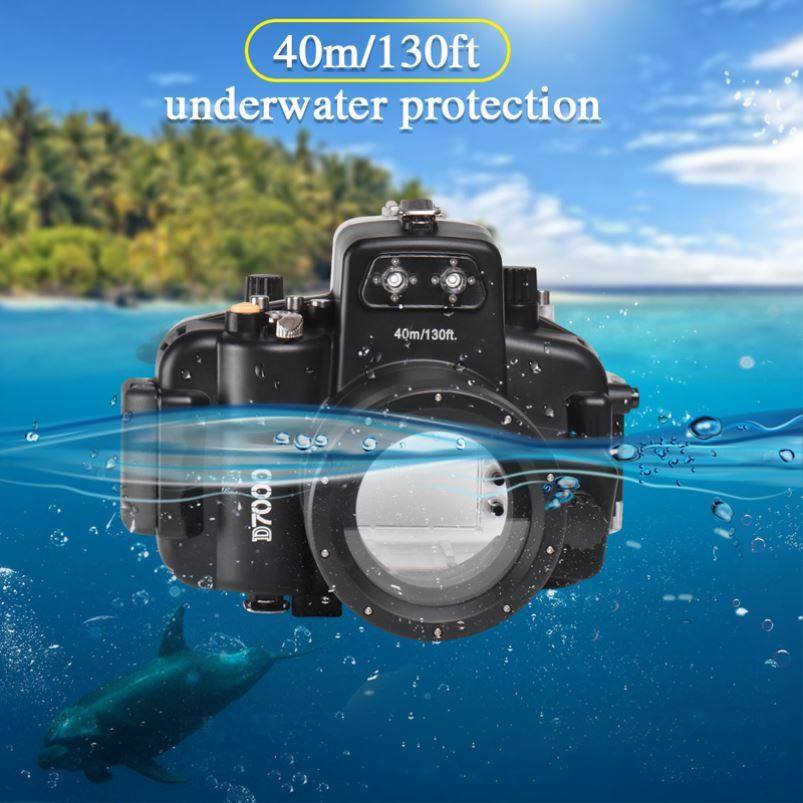 Sea Frog Seafroggs Diving Camera Nicom D7000 Diving Shell D7100 Waterproof Hood D7200 Diving Hood