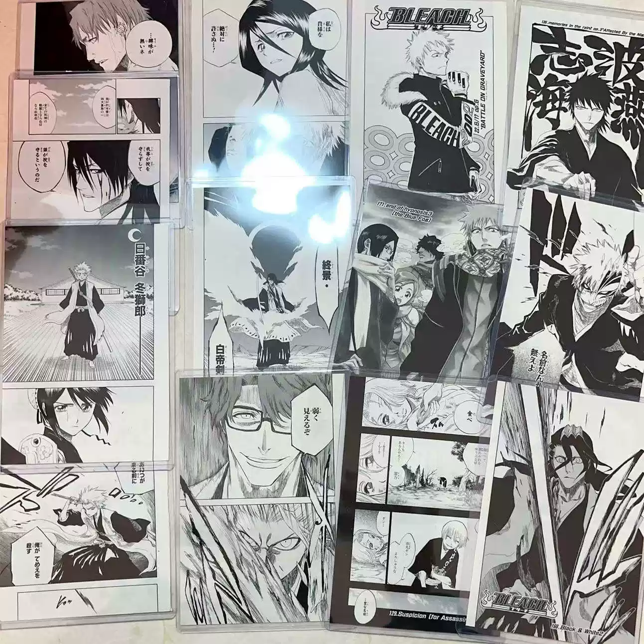 滿58包郵）可許願角色日版國現死神bleach漫畫切頁
