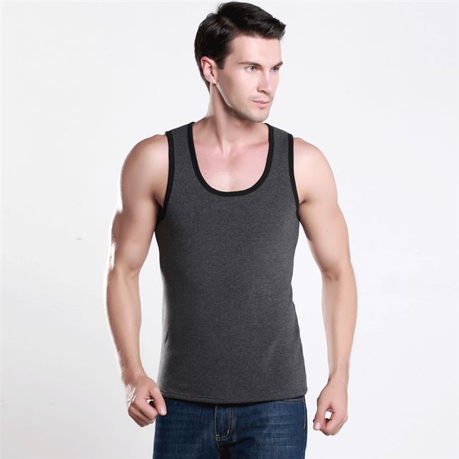 một mùa đông ấm áp mens vest cộng 12 dày nhung lót lớp mỹ nhung cộng với nhung cộng với mã lớn dày để sửa chữa cơ thể để giữ ấm.