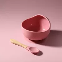 Розовая ложка