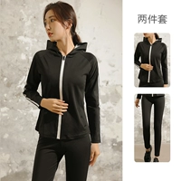 Слепые брюки для пота+костюма (модель с капюшоном)