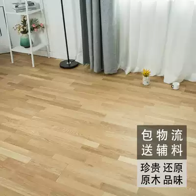 Lanqi Jiaer Oak three-pin light luxury multi-layer solid wood floor lock geothermal floor heating 15mm environmental protection household grade