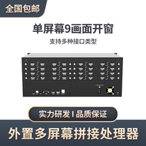 LED splicing screen Image video switcher Screen overlay splicing processor TV splicer hybrid interface