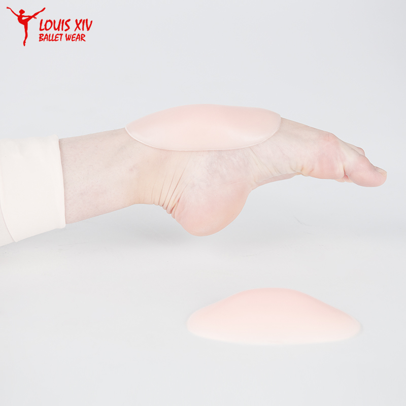 Louis Xiv Louis Xiv Ballet Fake Instep Pads for Performance and Competition, Self-Adhesive Type