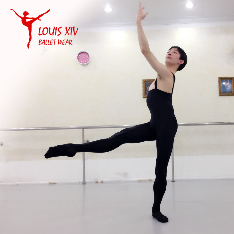 LOUIS XIV with Giselle series ballet jumpsuit exercise suits for boys broadband pantyhose