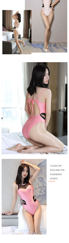 Đồ lót nữ sexy nữ chết hồ sexy nhiều màu hở lưng cám dỗ siêu đàn hồi bóng Bộ đồ bơi một mảnh cao cấp mới - Một mảnh